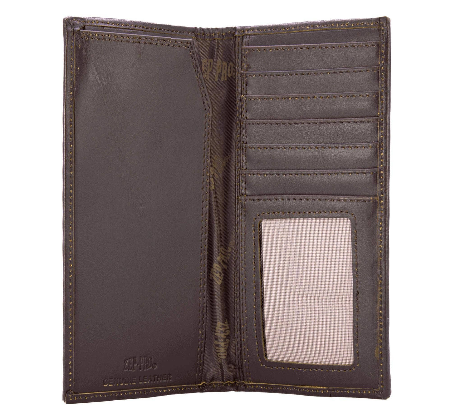 Men's Secretary OS Camo Leather Wallet - USA Flag