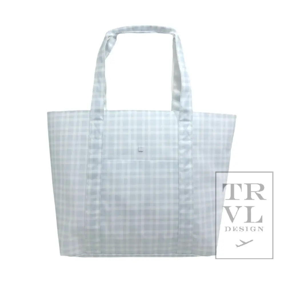 Jumbo Tote - X-Large Tote Pimlico Plaid Blue