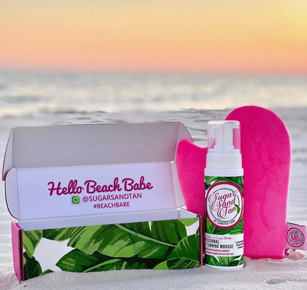 Sugar Sand Tan Professional Self-Tanning Mousse Kit