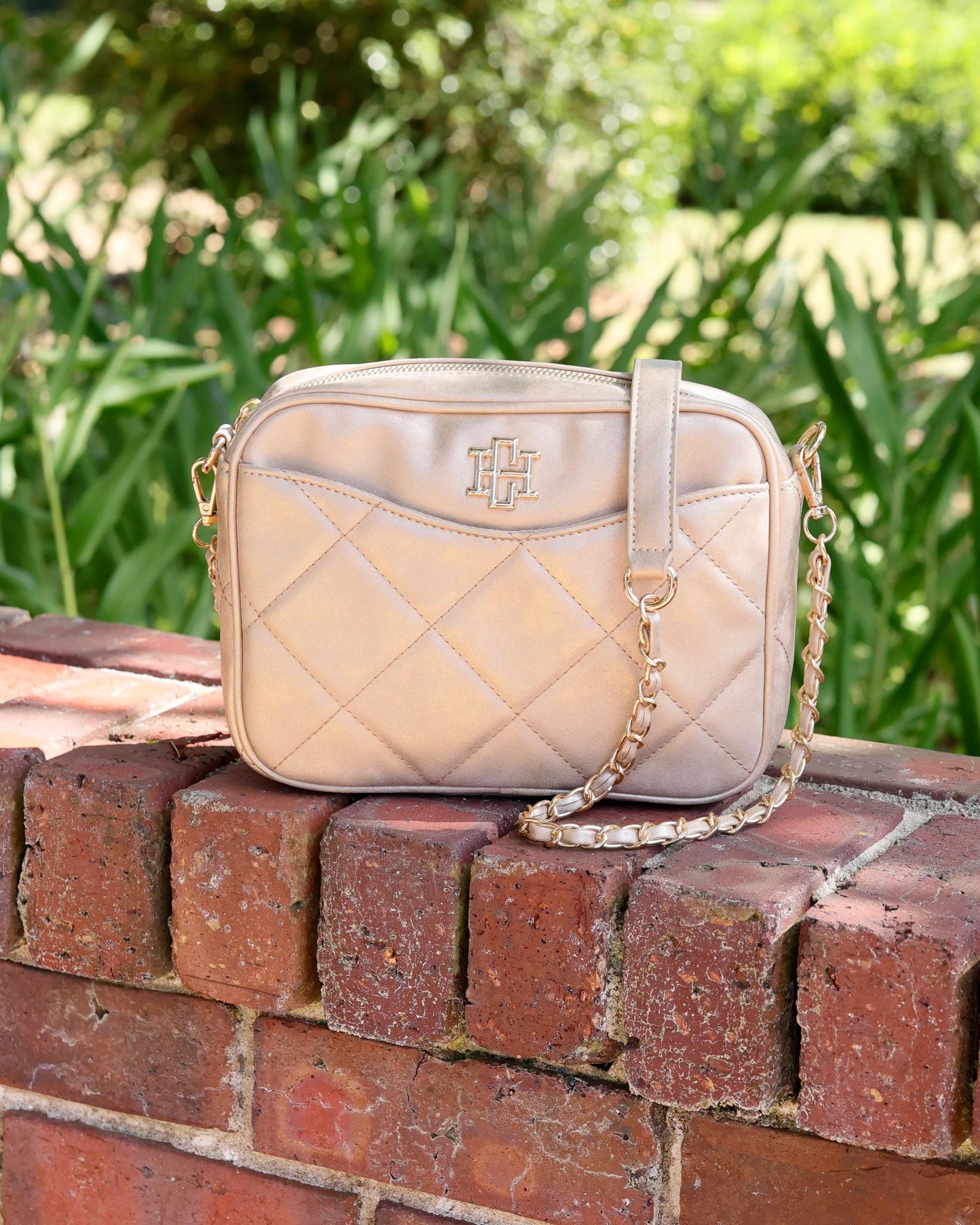 Fiona Crossbody - Gold Shimmer