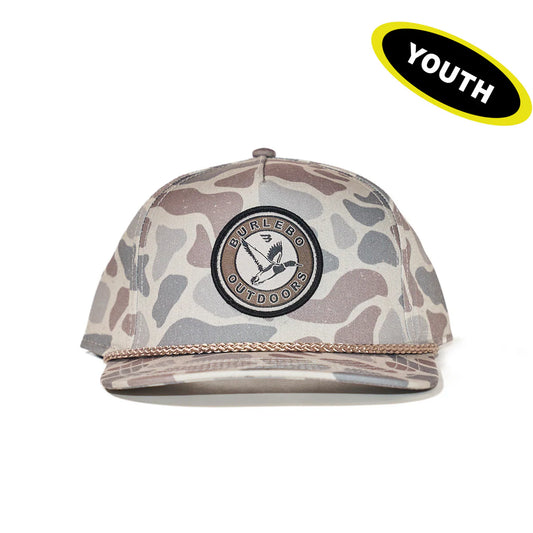 Burlebo Youth Hat - Circle Mallard/Camo