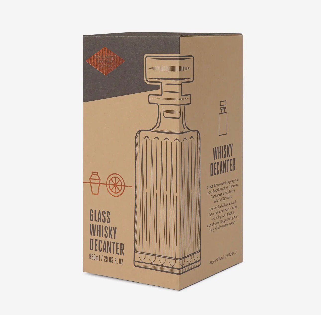 Gentlemen’s Hardware Whisky Decanter