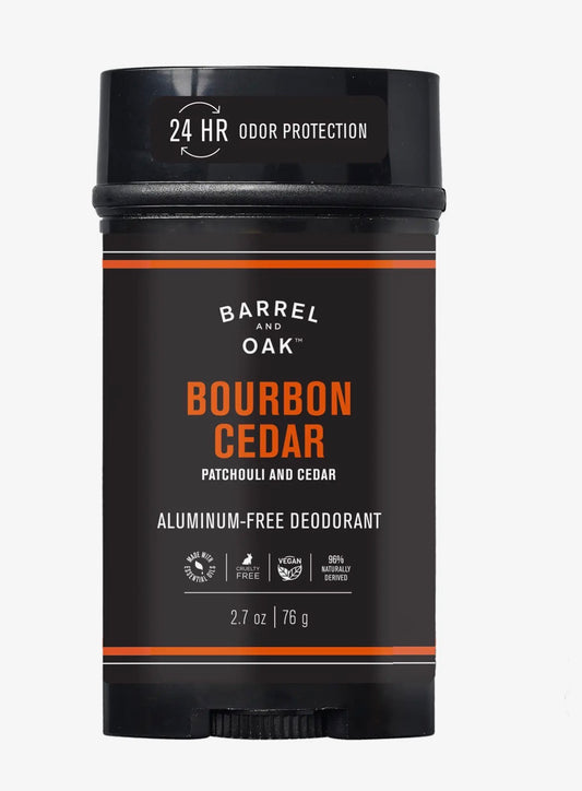 Barrel & Oak 24-Hour Deodorant - Bourbon Cedar