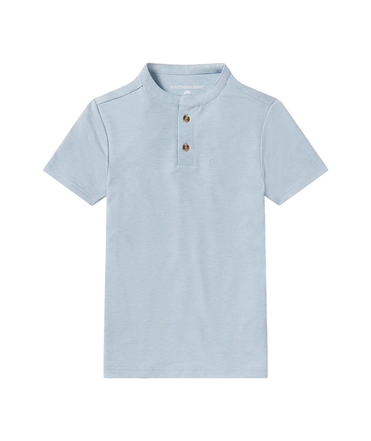 Youth Max Comfort Henley - Blue Pearl
