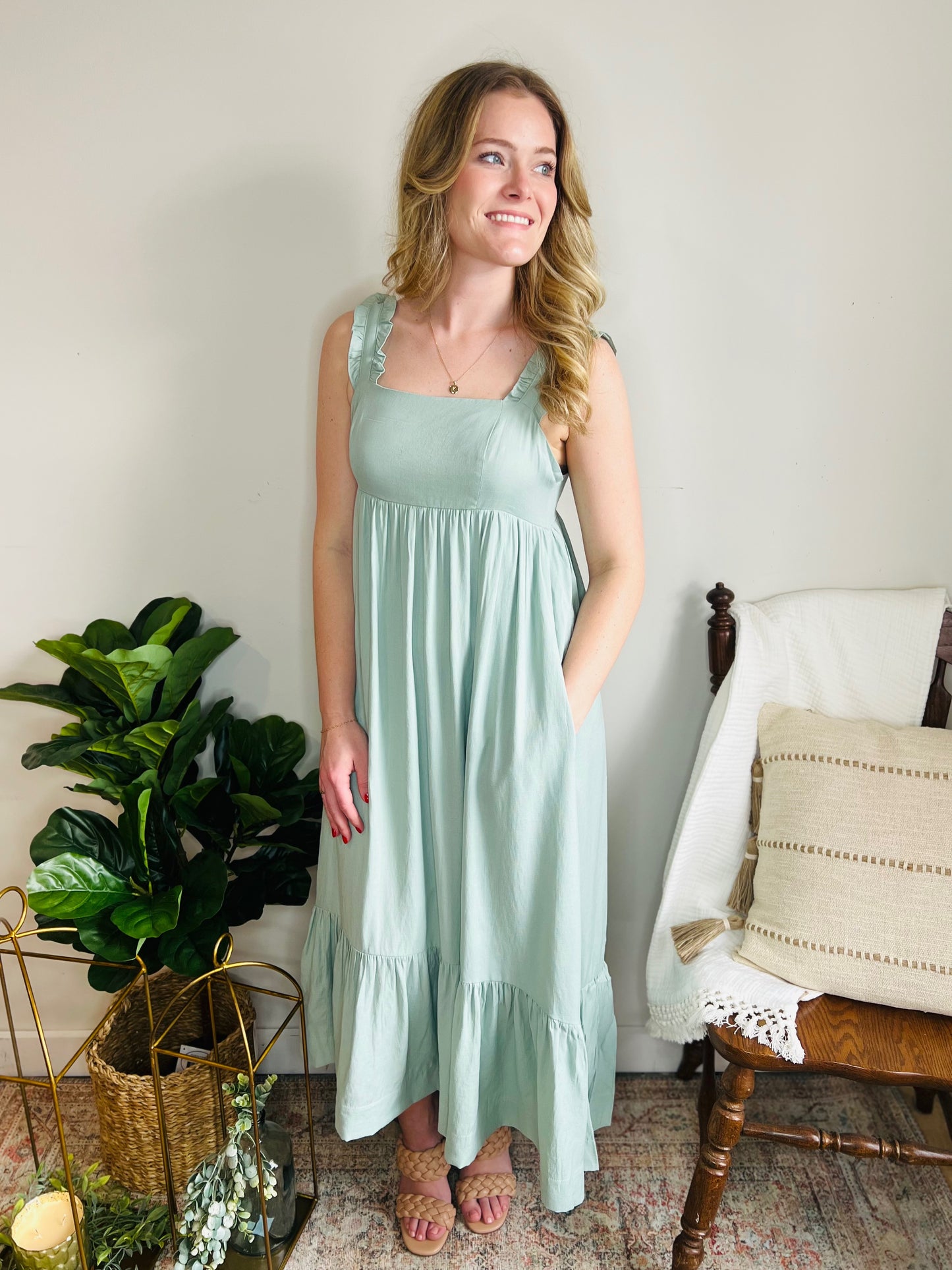 Mint For You Dress