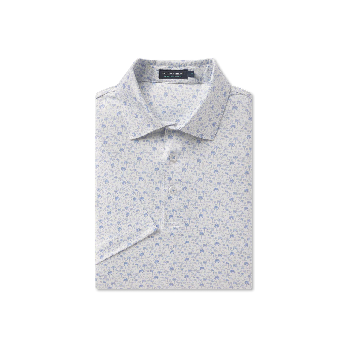 Flyline Performance Polo - Summertime Blues