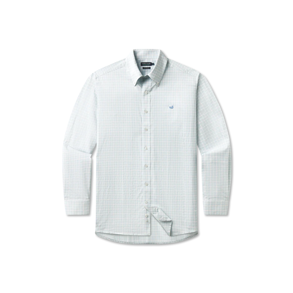 Dyer Dress Shirt - Light Blue & Mint