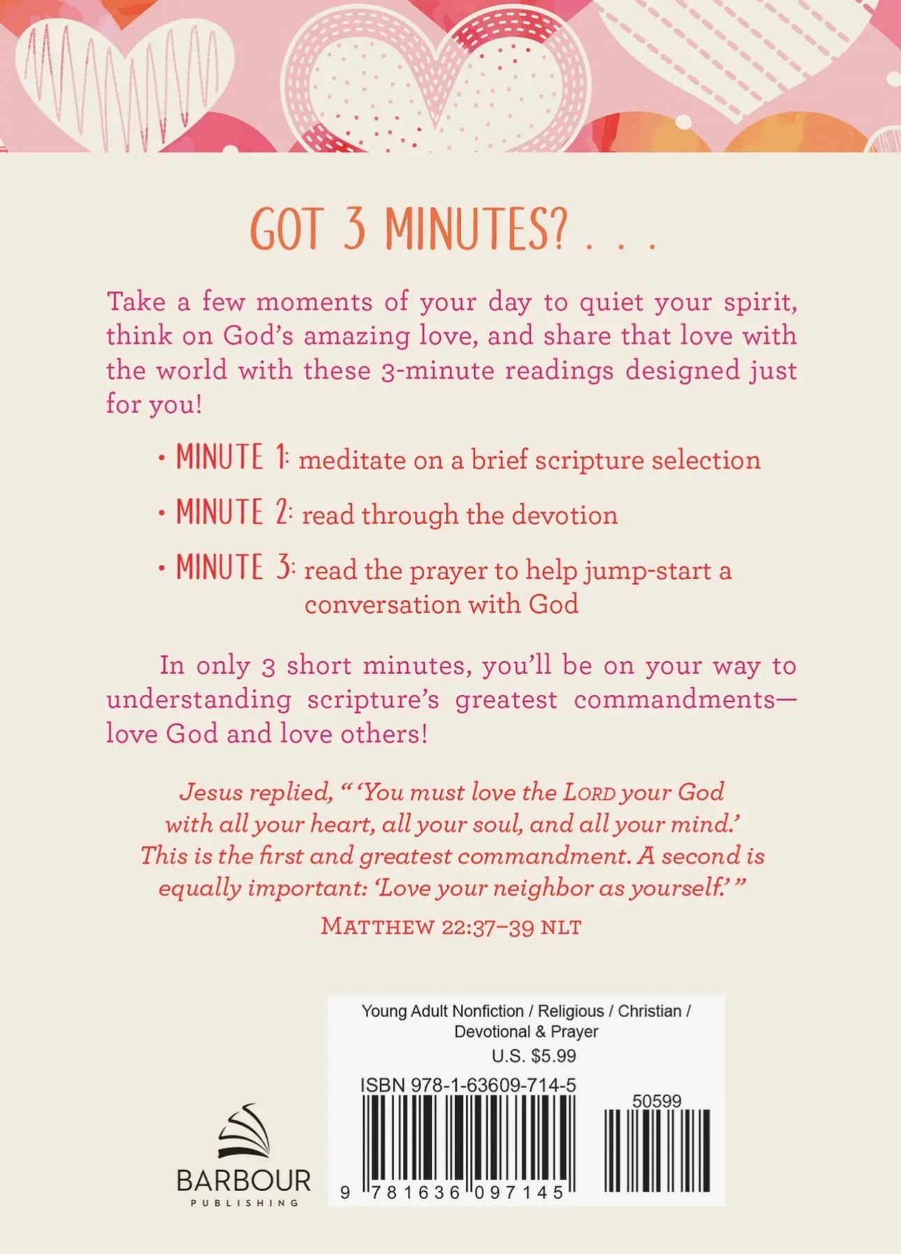 Choose Love: 3-Minute Devotions For Teen Girls