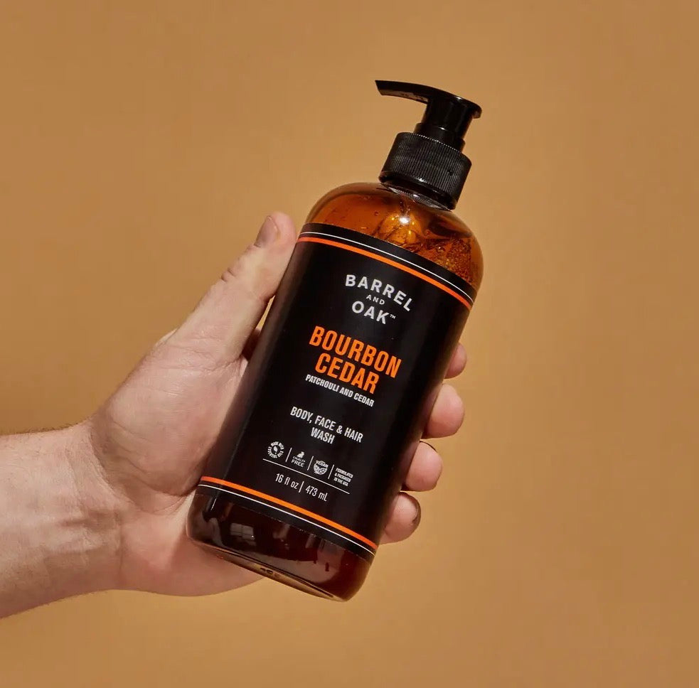 Barrel & Oak All-in-One Wash - Bourbon Cedar