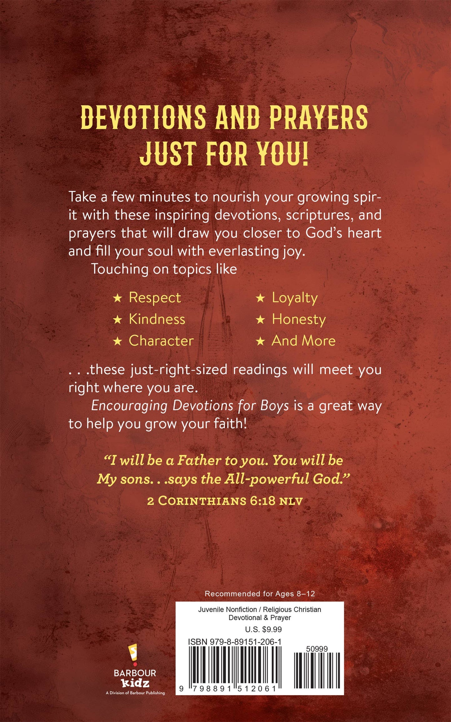 Encouraging Devotions for Boys