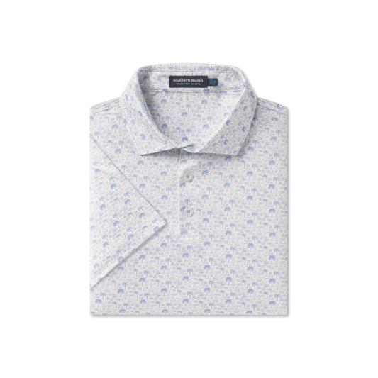 Youth Flyline Performance Polo - Summertime Blues