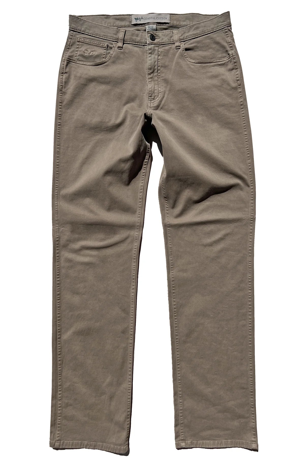 Twill 5 Pocket Pant - Taupe