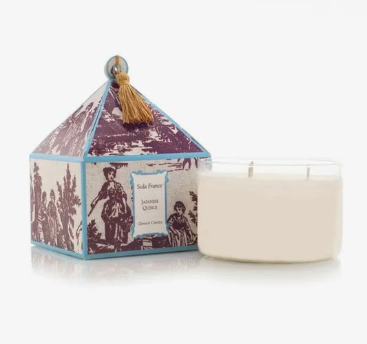 Japanese Quince Three
Wick Candle