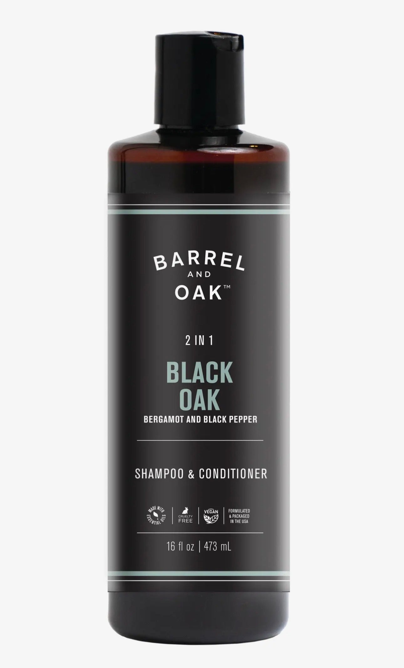 Barrel & Oak 2-in-1 Shampoo and Conditioner - Black Oak