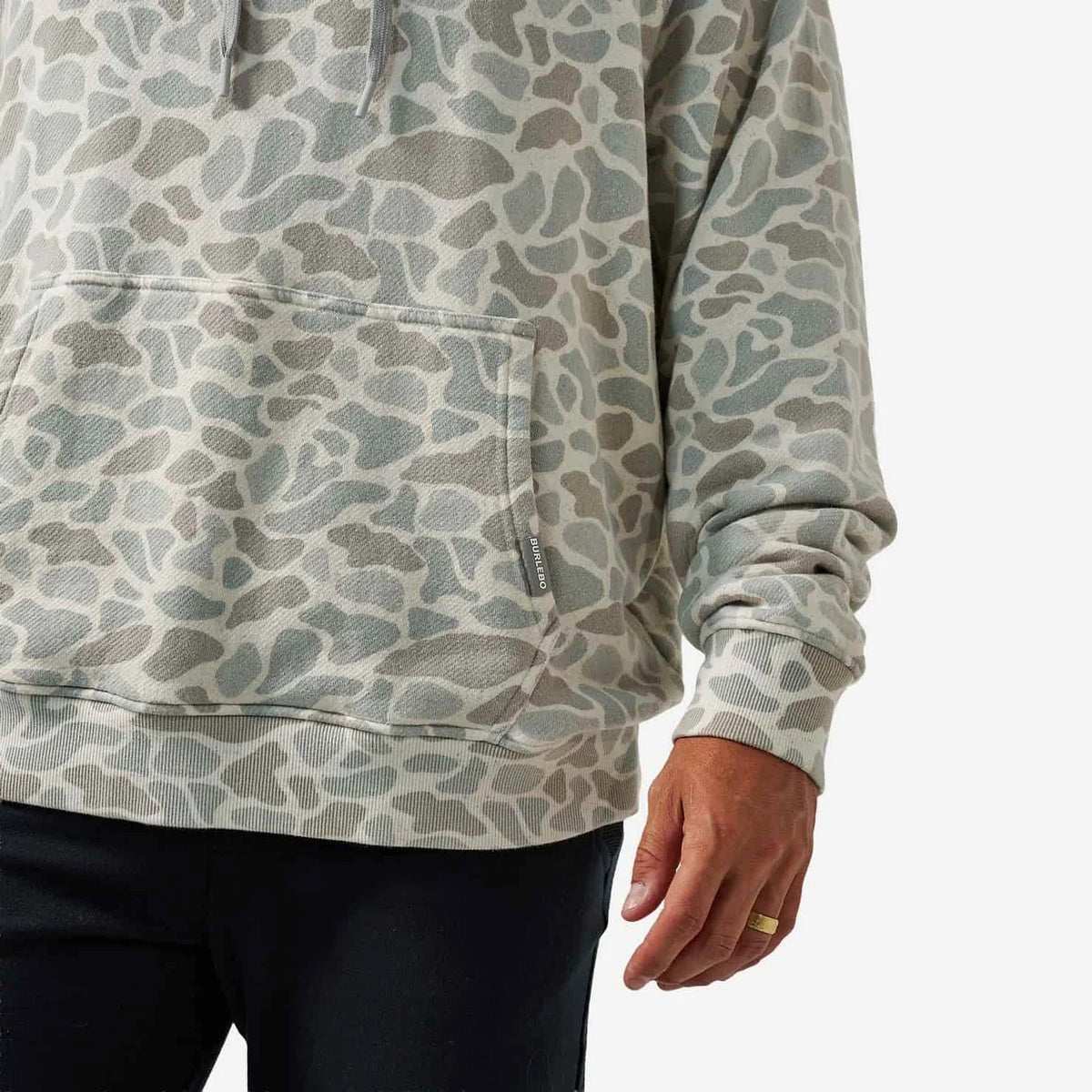 Vintage Washed Hoodie - Classic Camo