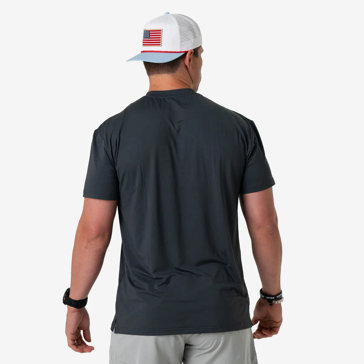 Gun Metal Grey Go To Tee