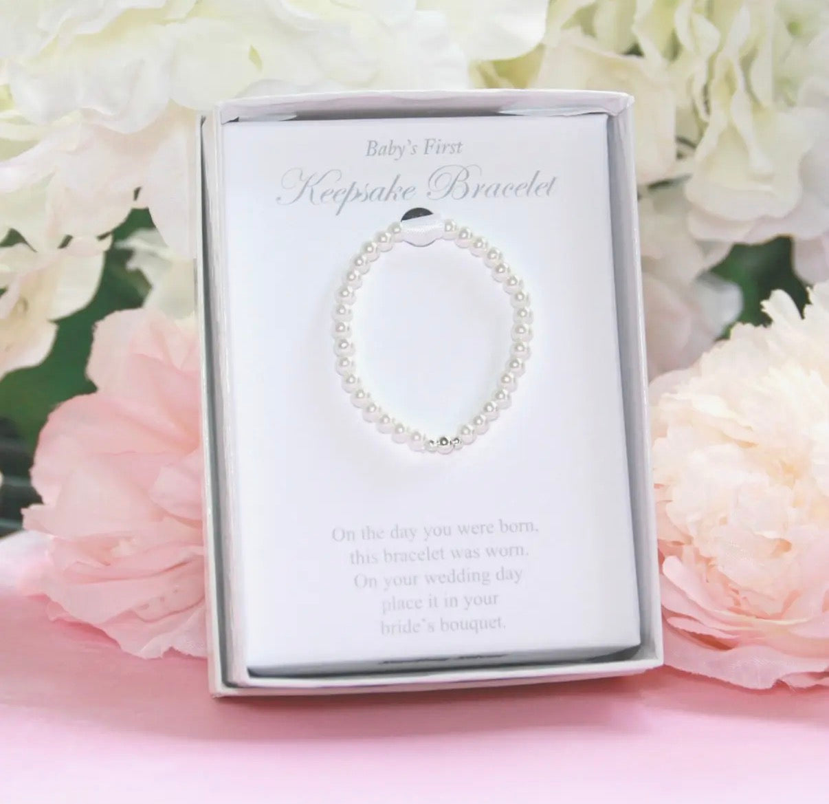 Infant to Bride Keepsake Bracelet