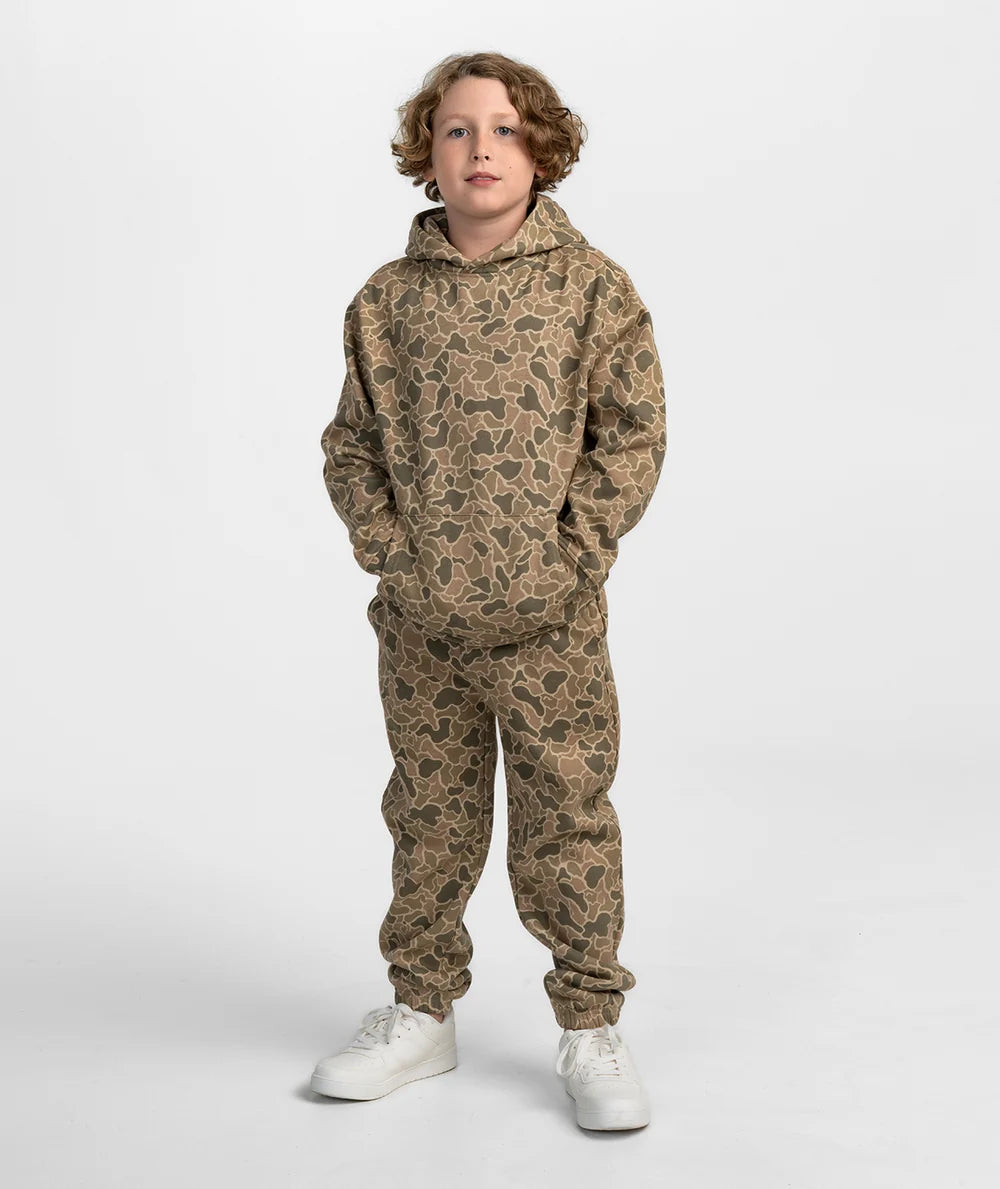 Youth Campfire Hoodie - Deer Camo