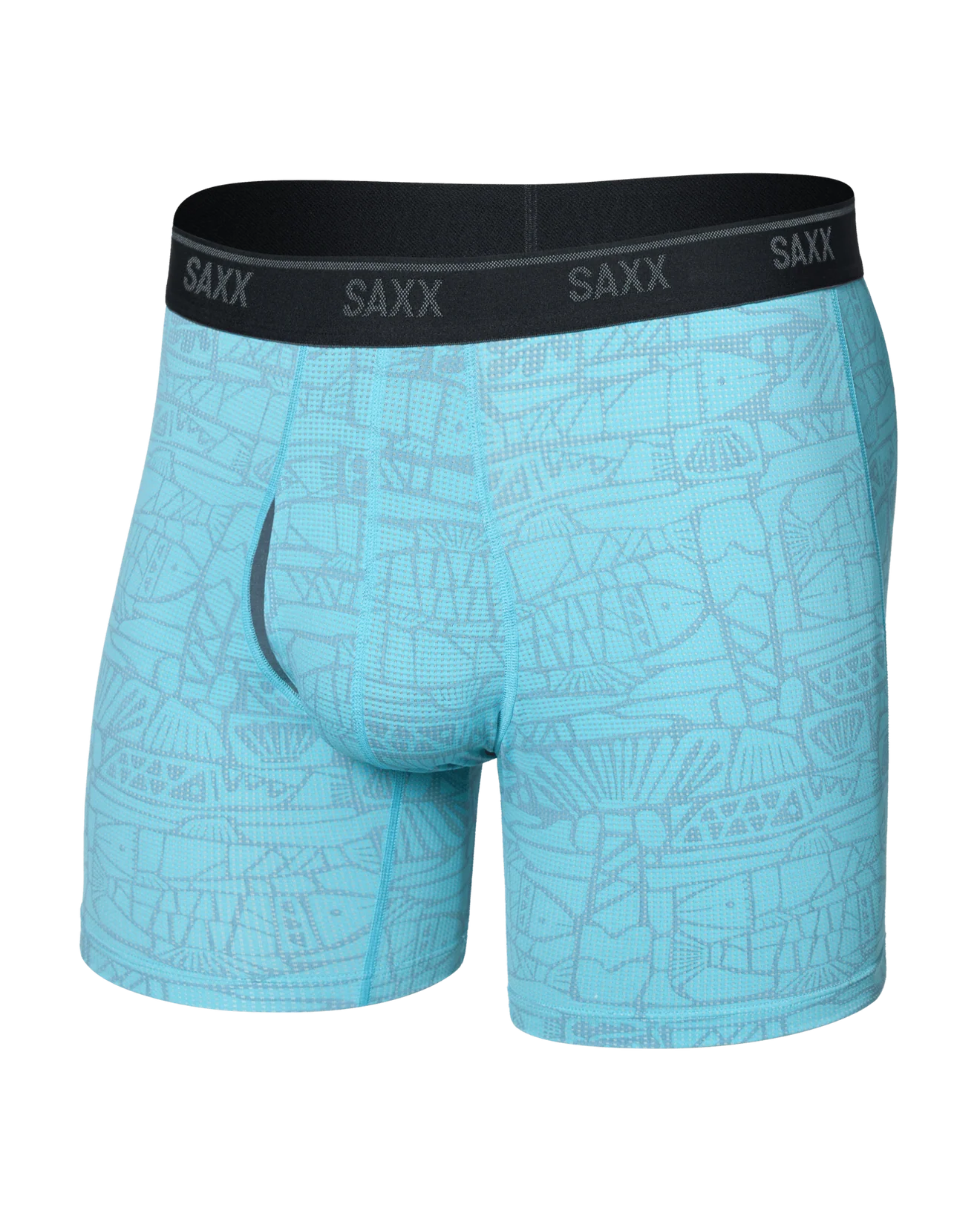 Quest Boxer Brief - Tile Fish