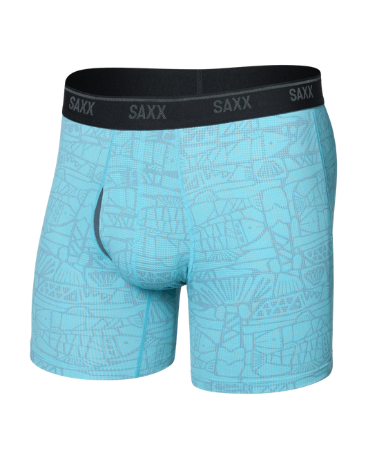 Quest Boxer Brief - Tile Fish