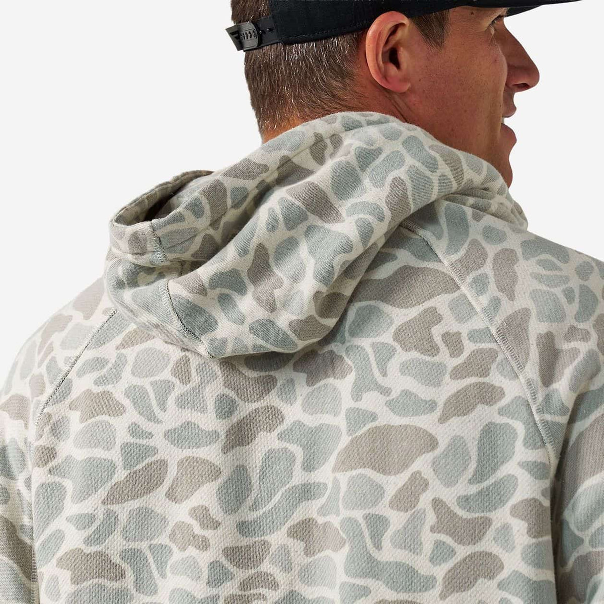 Vintage Washed Hoodie - Classic Camo