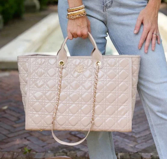 Melissa Tote - Nude Patent