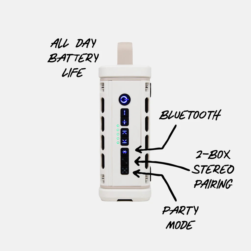 TurtleBox Ranger Speaker - Ivory