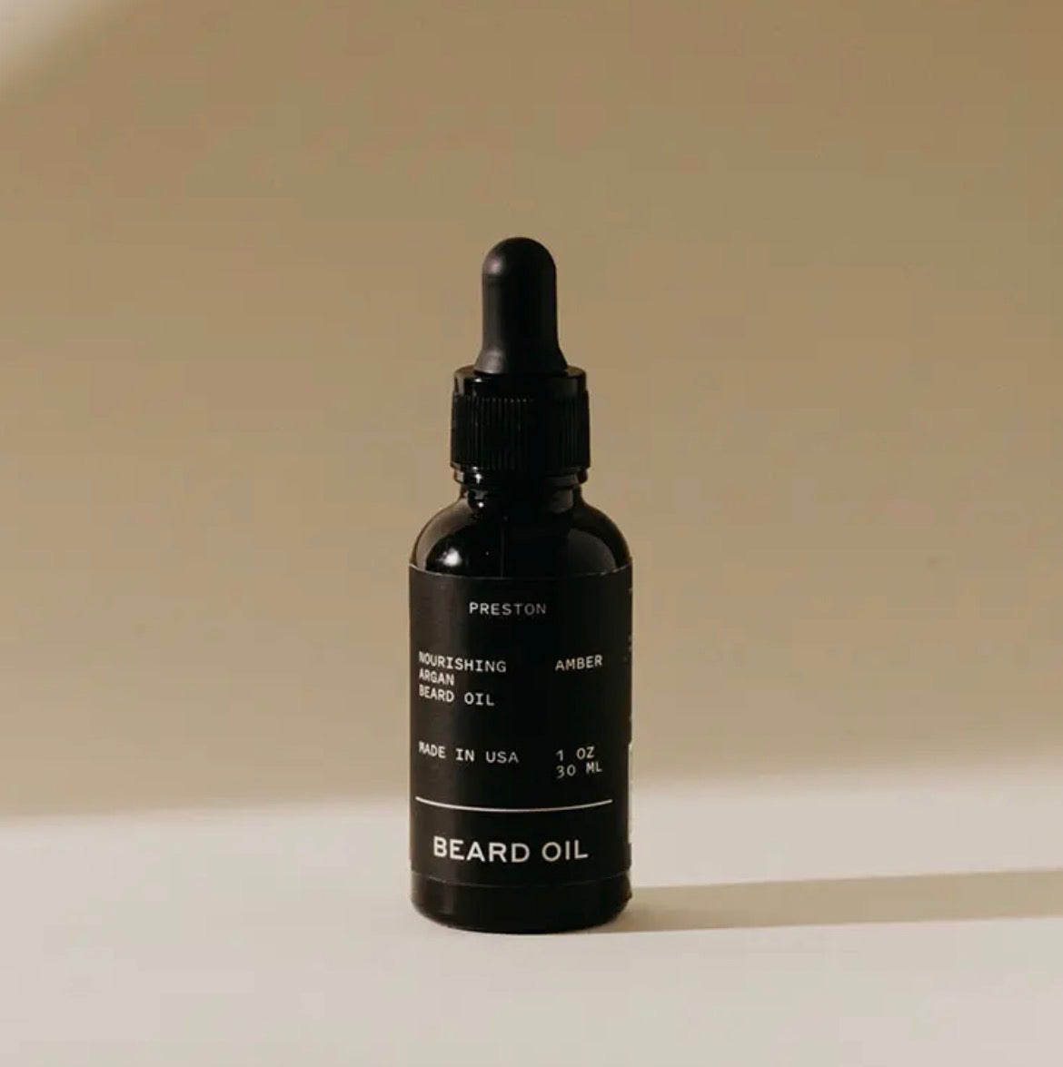 Preston Argan Oil Infused Beard Oil