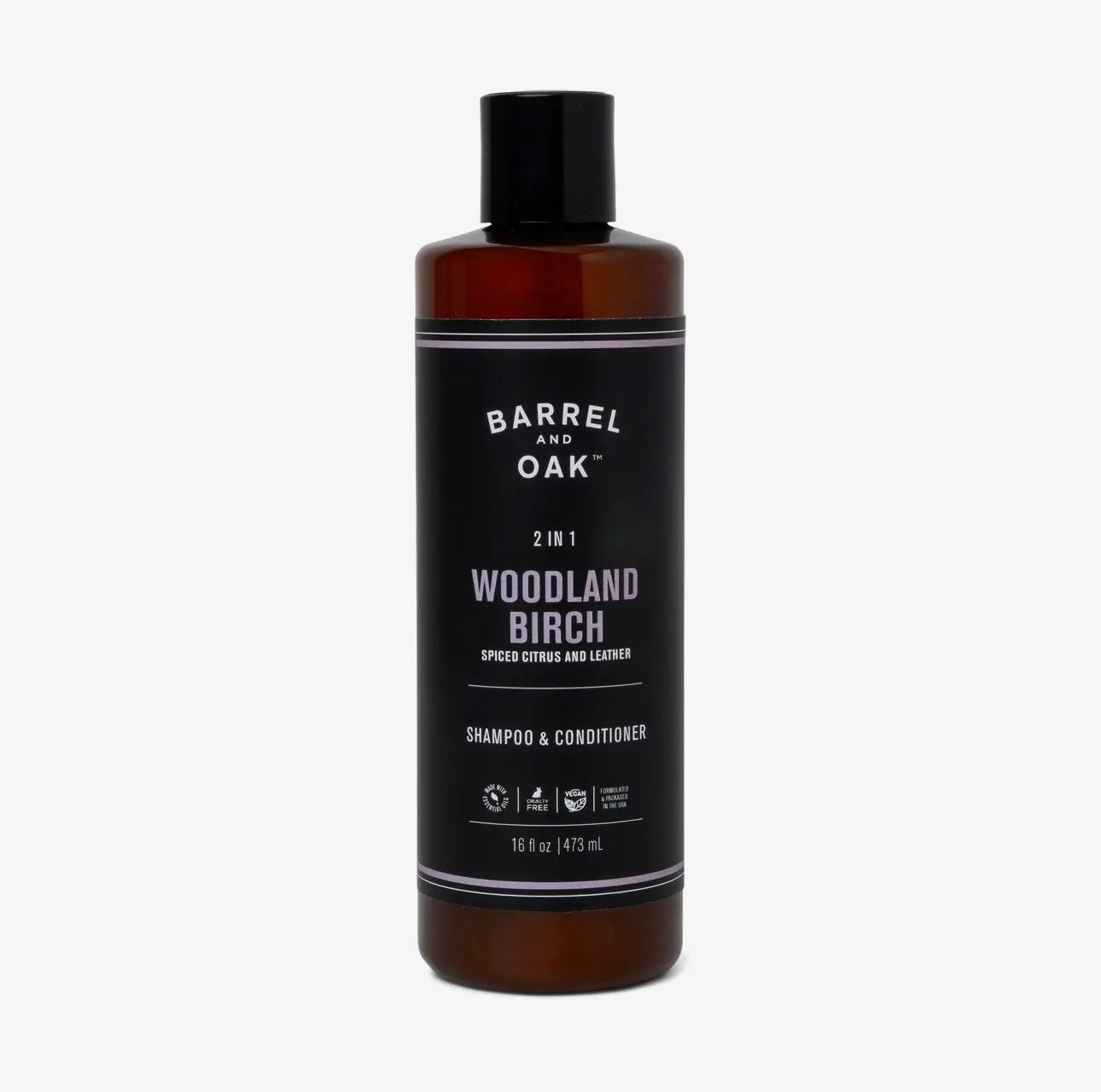 Barrel & Oak 2-in-1 Shampoo & Conditioner - Woodland Birch