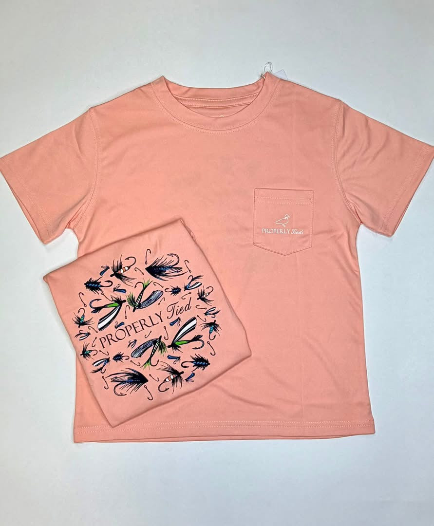 Youth Performance SS Tee - Stay Fly