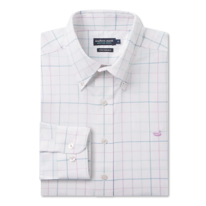 Lockhart Windowpane Dress Shirt