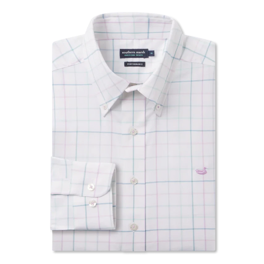 Lockhart Windowpane Dress Shirt