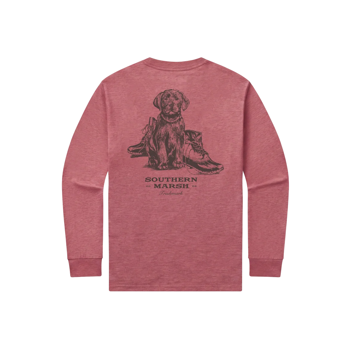 Youth Seawash LS Tee - Pup & Boots