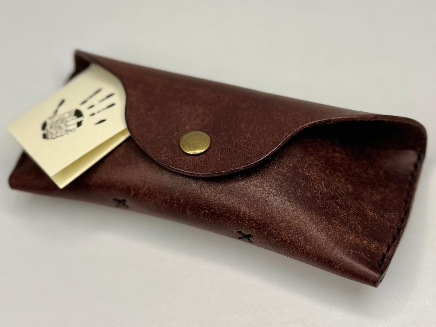 Italian Leather Glasses Case