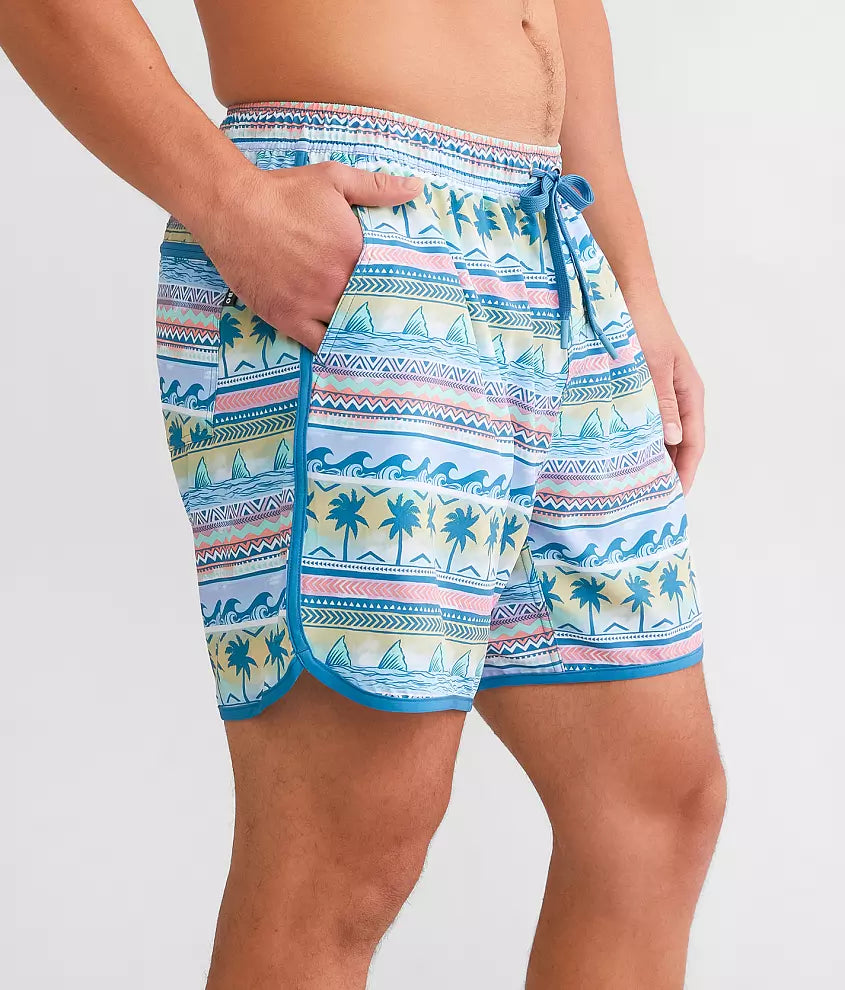 Burlebo Swim Trunks - Palms & Fins
