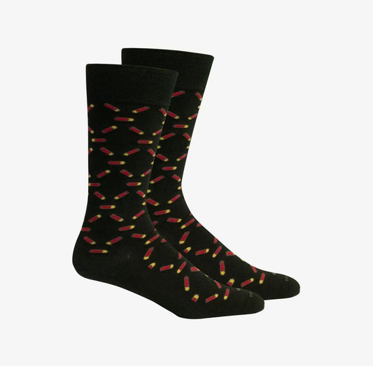 High Brass (Shell) Socks - Black