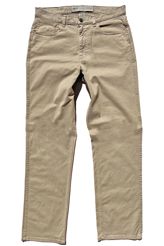 Twill 5 Pocket Pant - Tobacco