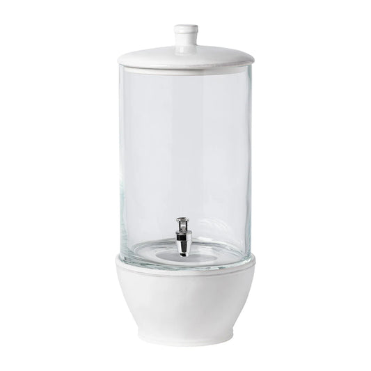 Glass Drink Dispenser with Stand Fontana