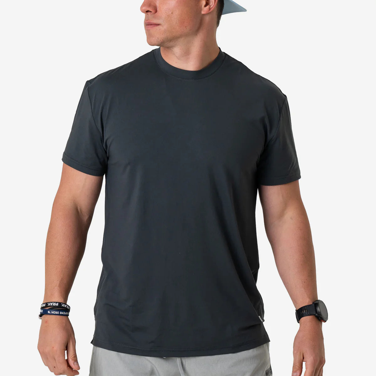 Gun Metal Grey Go To Tee