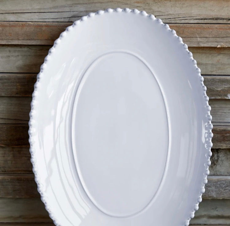 Oval Platter Pearl