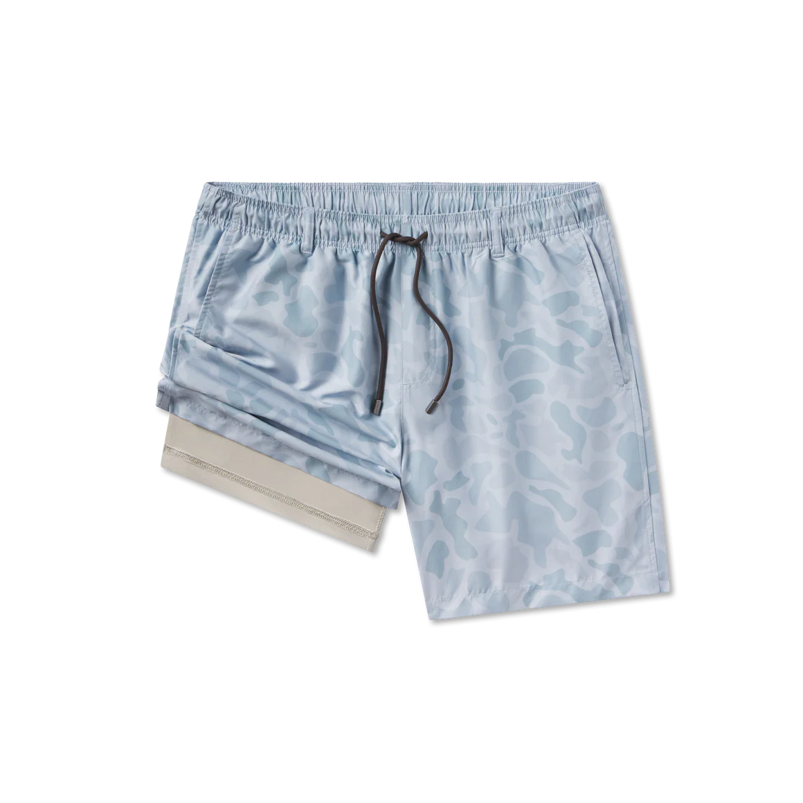 La Costa Swim Trunk - Washed Slate Camo