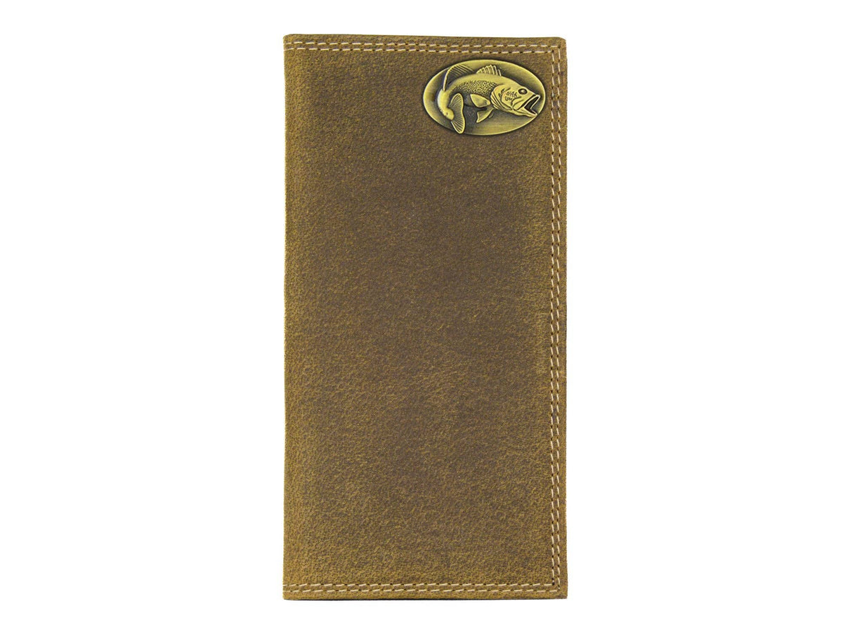 Vintage Leather Secretary Wallet - Bass