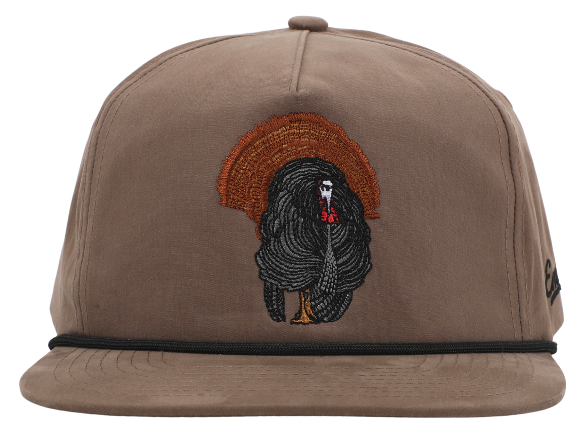 Embry Hat - Brown, Turkey Rope