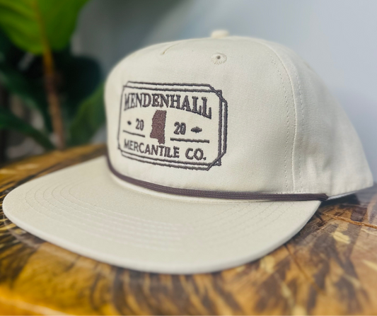 Mercantile Rope Hat - Cream