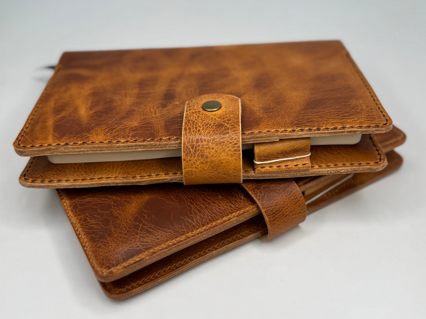 Italian Leather Notebook - Pueblo, Natural
