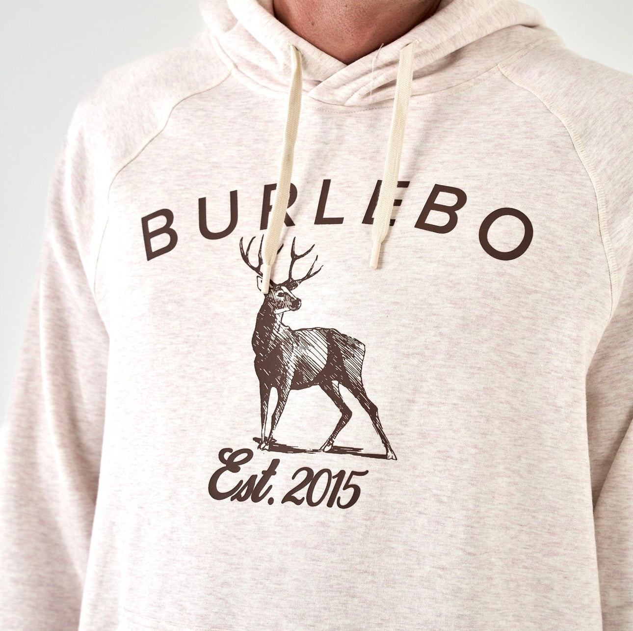 Burlebo Fleece Hoodie - Whitetail Deer