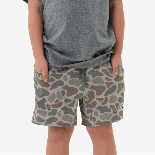 Youth Athletic Short - Classic Camo