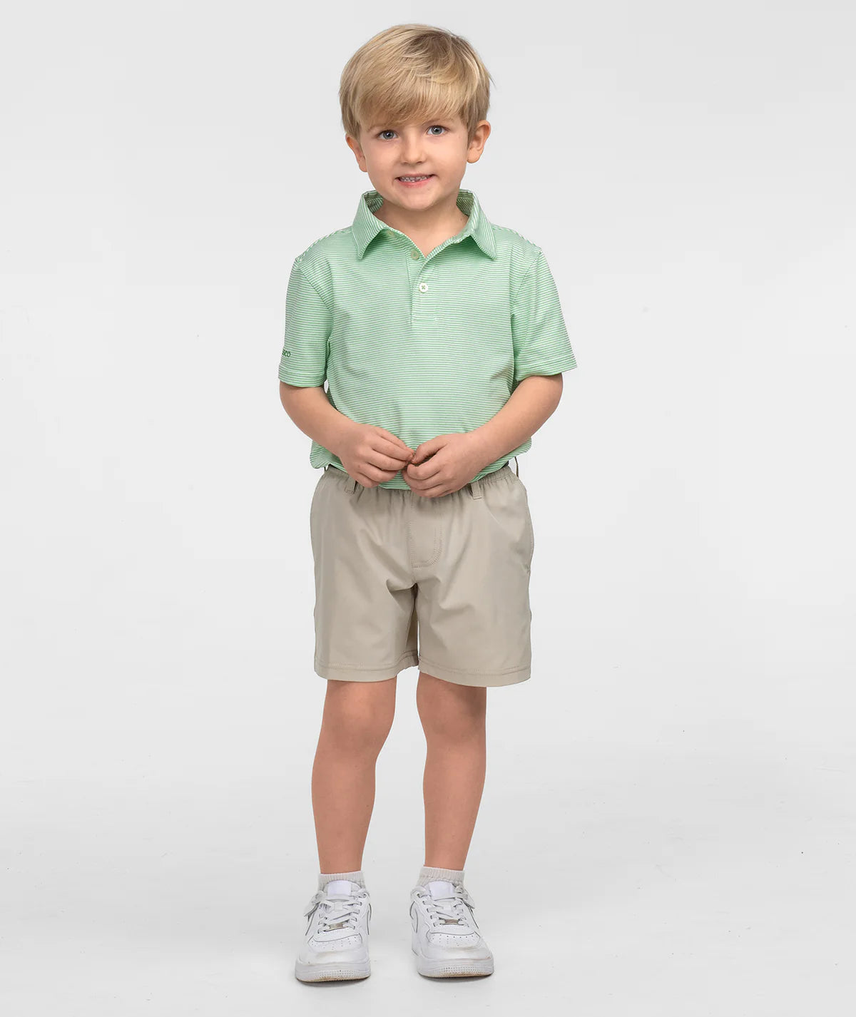 Youth Madison Stripe Polo - Fairway