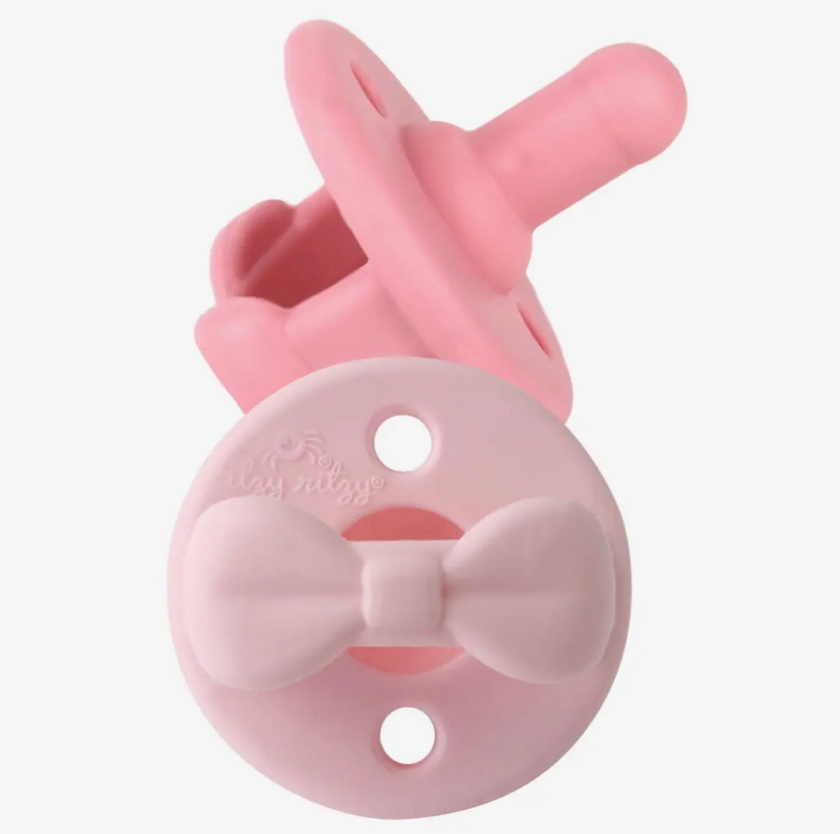 Pink Bows 0-6m Sweetie Soother™ Pacifier Sets (2-pack)
