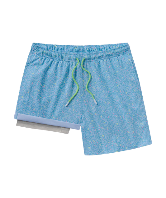 Geo Jumble Swim Shorts